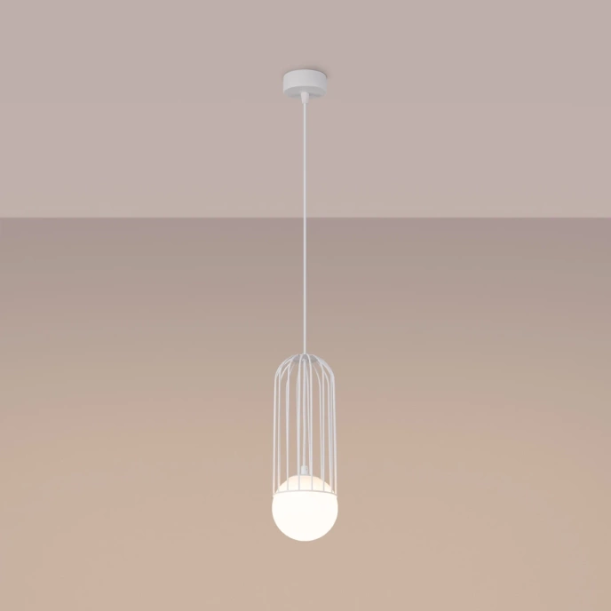 Hanglamp BRINA 1 wit