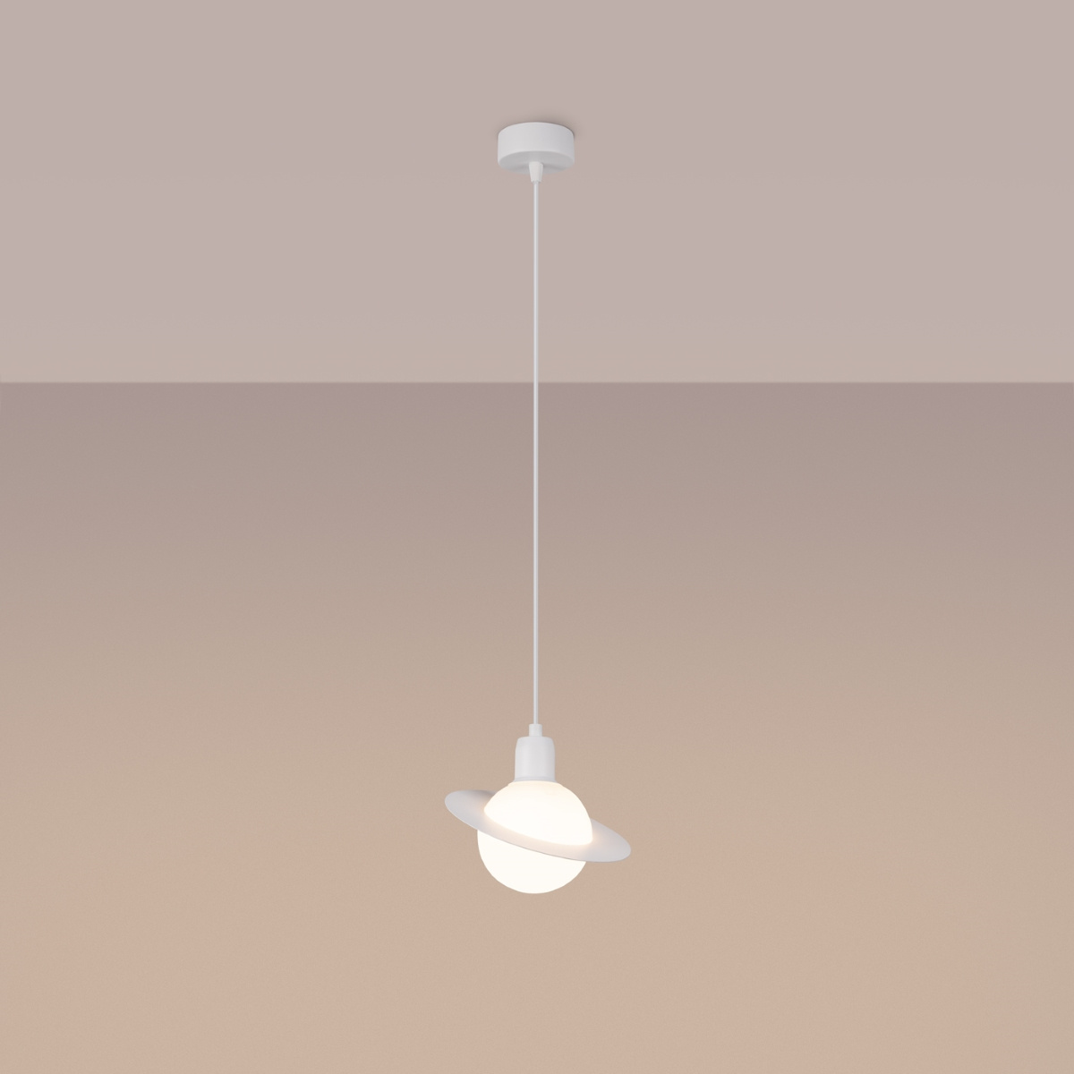 Hanglamp HYPERION 1 wit