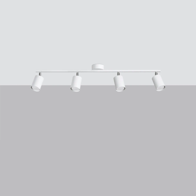 Plafondlamp LEMMI 4L wit