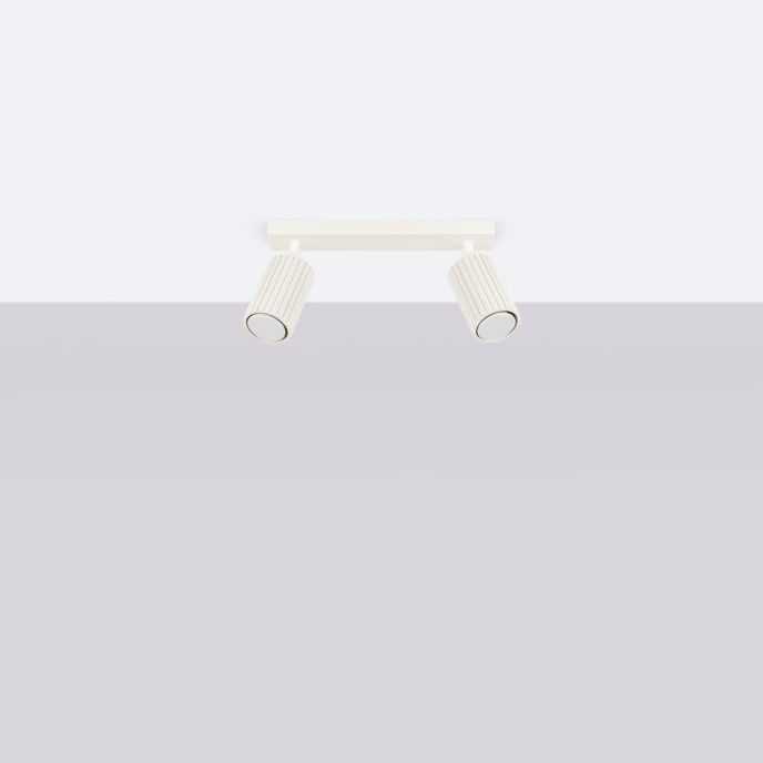 Plafondlamp KARBON 2 beige