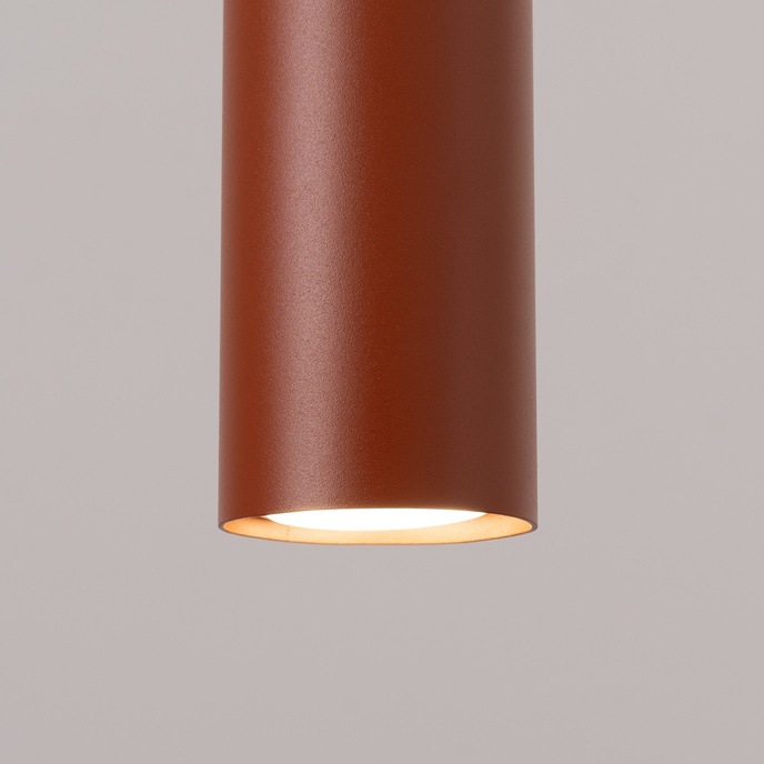 Hanglamp LAGOS 1 rood oker