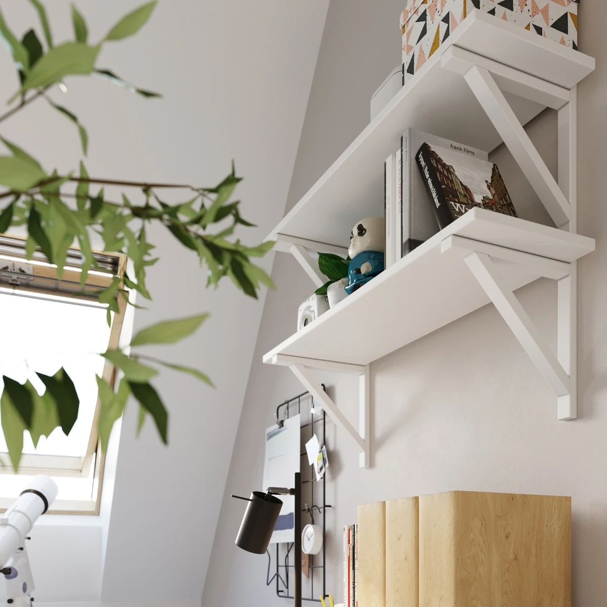 Tafellamp RING zwart