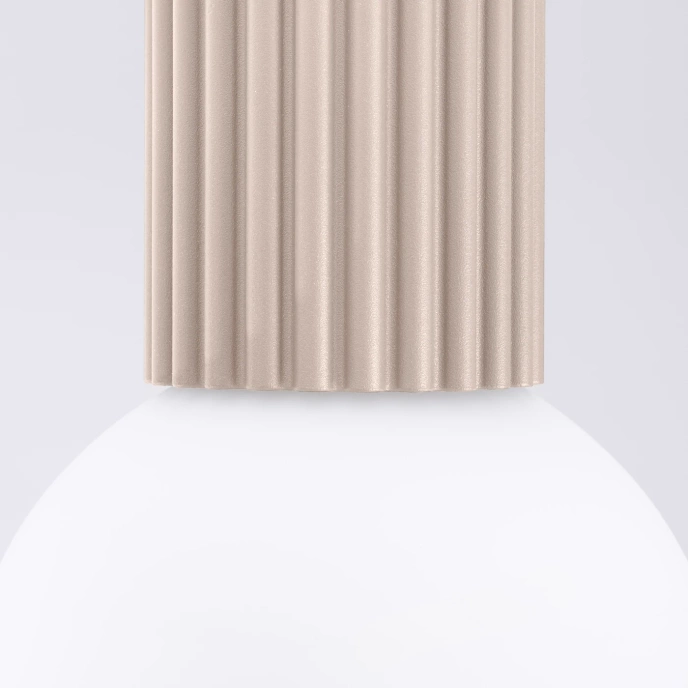 Plafondlamp HALO taupe IP44