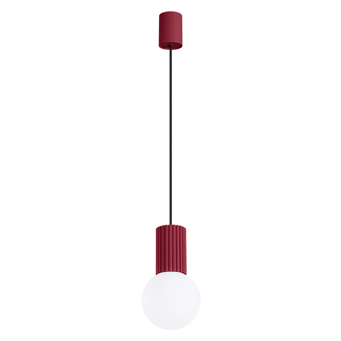 Hanglamp HALO 1 bordeauxrood