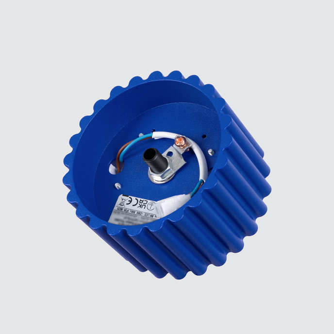 Plafondlamp AURA 1 ultramarijn Gx53