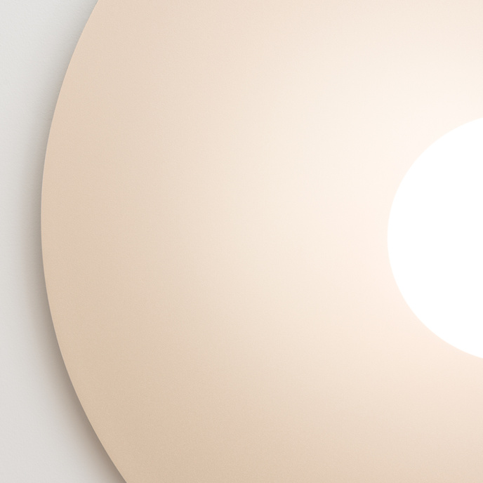 Wandlamp AKE 50 beige