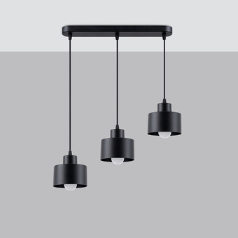 Hanglamp SAVAR 3 zwart