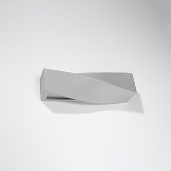 Wandlamp keramiek SIGMA grijs