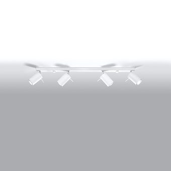 Plafondlamp RING 4L wit