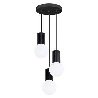 Hanglamp HALO 3P zwart