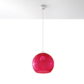 Hanglamp BALL rood