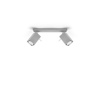 Plafondlamp MERIDA 2 grijs