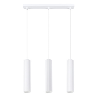 Hanglamp KARBON 3L wit