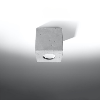 Plafondlamp QUAD beton