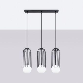 Hanglamp BRINA 3L zwart