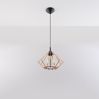 Hanglamp POMPELMO natuurlijk hout