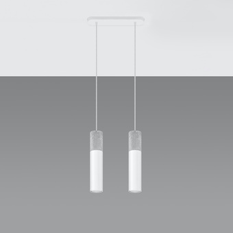 Hanglamp BORGIO 2 wit