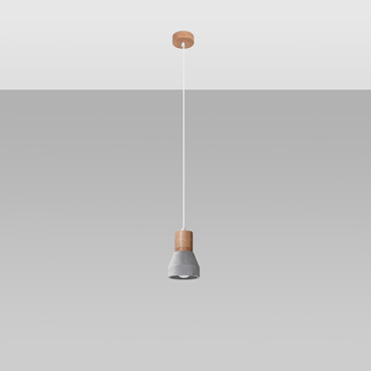 Hanglamp QUBIC grijs