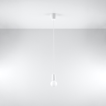 Hanglamp DIEGO 1 wit