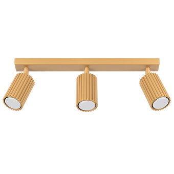 Plafondlamp KARBON 3L goud