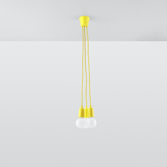 Hanglamp DIEGO 3 geel