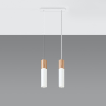 Hanglamp PABLO 2 wit