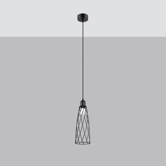 Hanglamp SUBA 1 zwart