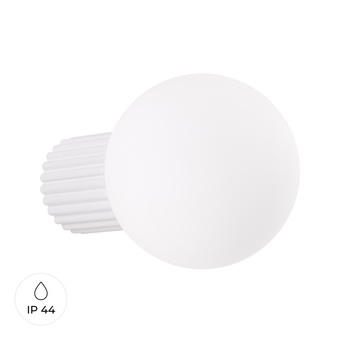 Wandlamp HALO wit IP44