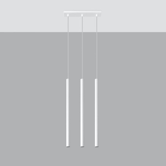 Hanglamp PASTELO 3 wit