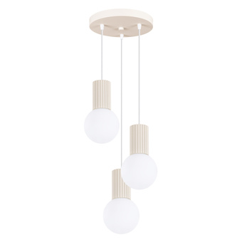 Hanglamp HALO 3P beige
