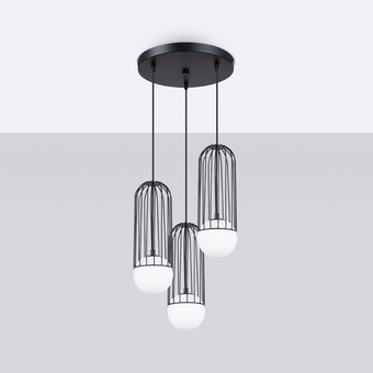 Hanglamp BRINA 3P zwart