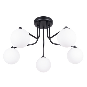 Kroonluchter ASTRAL 5 zwart