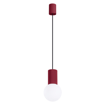 Hanglamp HALO 1 bordeauxrood