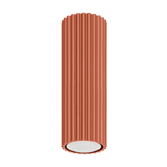 Plafondlamp KARBON 20 rood oker