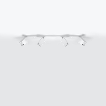 Plafondlamp MERIDA 4L wit