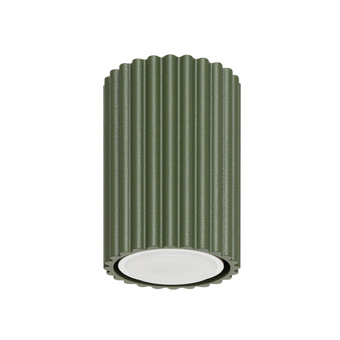 Plafondlamp KARBON 10 olijfgroen