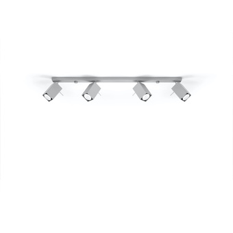 Plafondlamp MERIDA 4L grijs