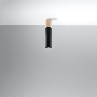 Plafondlamp PABLO zwart