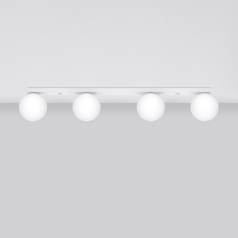Plafondlamp YOLI 4 wit