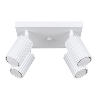 Plafondlamp KARBON 4 wit