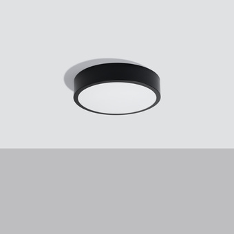 Plafondlamp ONYX 30 zwart LED 3000K