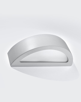 Wandlamp keramiek ATENA grijs