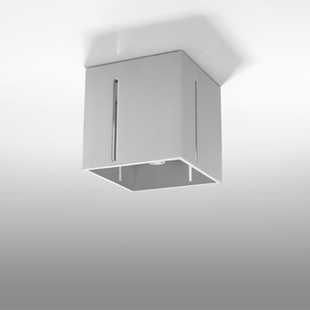 Plafondlamp PIXAR grijs