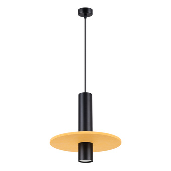 Hanglamp PELTA 1 zwart/geel