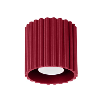 Plafondlamp AURA 1 bordeaux GU10