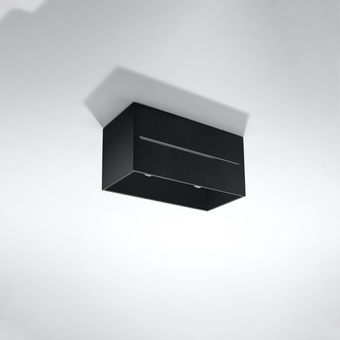 Plafondlamp LOBO 2 zwart
