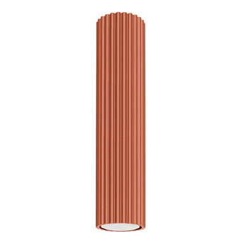 Plafondlamp KARBON 30 rood oker
