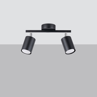 Plafondlamp LEMMI 2 zwart