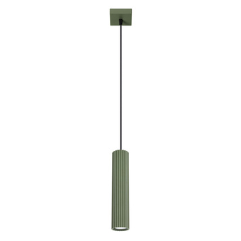 Hanglamp KARBON 1 olijfgroen