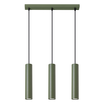 Hanglamp LAGOS 3L olijfgroen